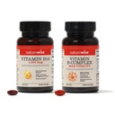 NatureWise B12 1 000 mikrog ja B-vitamiini Complex soluihin energia, mielen kirkkautta, maksimi elinvoimaa - 60 Softgels Each