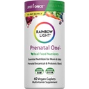 Rainbow Light High-Potency Prenatal One Multivitamiini, Prenatal Health Multivitamiini tukee äidin terveyttä ja vauvan kehitystä, kanssa C-vitamiini, Vegan, 60