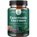 Haiman digestiivinen Entsyymit Digestion for Gut Health - Haimaperäinen Dgestive Enzymes for Women & Men with Protease, Lipase & Amylase - turvotus, vatsan terveys, rasva, karb & proteiini - 60