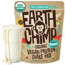 EarthChimp Organic Vegan Protein Powder - Probiootit - Non GMO, Dairy Free, Non Whey, Plant Based Protein Powder for Women and Men, Gluteeniton - 26 Tarjoukset 32 Oz (Plain & makeuttamaton)