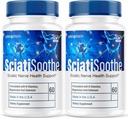 LIVORKA (2 pakkaus) Sciatisoothe - Sciatisoothe Supplement, Sciati Soothe, Sciatisoothe Vitamiinit, Sciati Soothe Supplement, Sciati Soothe Capsules, Iskiatic Sooth, 120 Kapselit 2 kk