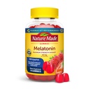 Nature Made Melatoniini 10 mg per tarjoilu Gummies aikuisille, Maximum Strength Annostus unilääke, 100% Drug Free, 70 kreivi Melatoniini Gummies, 35 päivän tarjonta