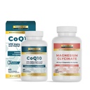 Nature's Lab Gold CoQ10 + Alpha Lipoic Acid + Acetyl L- Carntine HCL + Magnesium Glycinate 400 mg
