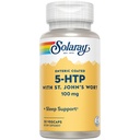 SOLARAY 5- HTP Plus mäkikuisma - 30 enterokapselia - 100 mg - 30 annosta
