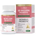 Probiootit ja orgaaniset prebiootit naisten pH Balance & Digestion - 60 miljardia PMY emätinprobiootit karpalo D- Mannose, Vegan & non-GMO virtsatie & Immuunit 90 Caps