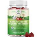 Immuuni Booster Kids Probiootti Gummies - Bacillus Subtilis Probiootti lapsille Smoach Body Cleanse Immuuni Boost ja Colon Detox - Ummetus Räjähdys ja Ruoansulatuskanavan Vitamiinit Gummy
