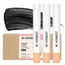 Rehellinen kauneus 2-in-1 Extreme Length Mascara + Lash Primer 3-Pack Julma Ilmainen + Turvallinen Sensitive Eyes 