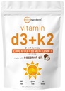 Mikro-aineet D3-vitamiini 2 000 IU + K2 MK-7 50 mikrog, 300 Softgels ...