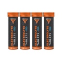 Fluid Tactical - Juokseva nesteytys Tabletit, Elektrolyyttikorvaus ja kuivumisen ehkäisy, 4 pakkausta, 40 tarjoilua (Orange Ananas)