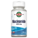 KAL Niacinamidi 250 mg tabletit, B3-vitamiinilisä ihon terveyteen, energian aineenvaihduntaan, hermo-, verenkierto- ja digestiotuki, tehostettu imeytyminen ActivTabs, Vegan, 100 tarjoilua, 100 tablettia