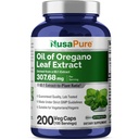 NusaPure Oregano Oil Extract 20000 mg ... 200 Kasvisjauhekapselit...