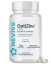 Revive MD Sinkki Mineral Supplement miesten ja naisten - tukee immuniteetit & soluihin terveys 50 mg OptiZinc - antioksidantti & immuuni tuki - 60 kapselia