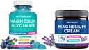Magnesium Glycinate Gummies Ashwagandha, Magnesium Cream - Uni, lihaskramp ja rentoutuminen