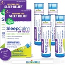 Boiron SleepCalm On The Go Sleep Aid for Deep, Rentouttava, Rentouttava Yöunet - Melatoniinivapaa ja Non Habit-Forming - 80 Count per Tube - 4 Putket sininen kynä