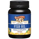 Barlean's Omega 3 Fish Oil Supplements, Supplement Softgels for Miehet ja naiset, 600mg EPA ja DHA rasvahapot, Orange Flavored, 100