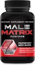 Mies Matrix XL- Laajentuminen pillereitä miehille-vahvistaa miehen koko- laajentaa pituus, Engorge Girth- Boost jopa 3 tuumaa 90 päivää- Stamina Multiplier- 60 tablettia