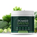 IkätönLX Power Greens, 42 Superfoods Probiootit, Entsyymit ja prebioottikuitua energian, immuniteetin ja digestiivisen terveyden parantamiseen, 30 tarjoilua