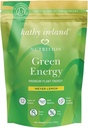 Kathy Ireland Super Greens Energy Powder, Clean Energy Drink Mix with Matcha & Green Tea, Immuuni & Dgestive Support Sugar, Meyer Lemon Flavor, 7.4 oz