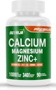 Kalsium Magnesiumsinkki D3-vitamiinin kanssa, Boroni, K2 & B12 (90 kapselia)