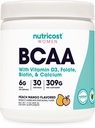 Nutricost BCAA naisille (Peach Mango, 30 tarjoilua) - Formuloitu erityisesti naisille - ei-GMO ja gluteeniton