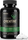 Micronized Creatine Monohydraatti kapselit, Creatine Kapselit täydennysosa lihas, vahvuus, suorituskyky, energia, Recovery, Gluteeniton Creatiini naisille ja miehille, 100 Capsules (20 tarjoilua)