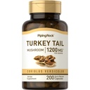 Piping Rock Turkey Tail Mushroom kapselit 1200 mg ... 200 pilleriä...
