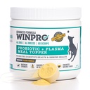 WINPRO Dog Probiootti Powder Ateria Topper, Spray kuivattu plasma prebiootit ja probiootit varten digestiivinen tuki ja Gut Health koirille, kaikki rodut, ikä, ja koot, 60 Scoops, Valmistettu USA