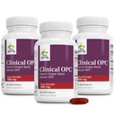 Terry Luonnollisesti Kliininen OPC Extra Strength - Kardiovaskulaarinen terveys & Focus Support - Supplement with Grape Seed Extract - Immuuni Support Supplement - 60 Softgels (Pack of 3)