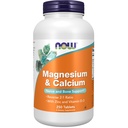 NYT ravintolisät, magnesium ja kalsium, sinkki ja D-3-vitamiini, hermo- ja luutuki*, 250 tablettia