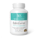 Natural Factors WomenSense EstroSense - Daily Hormonal Balance Support Supplement - Tukee Terve Menstration & Menopauses - Non-GMO Natural Supplement - 120 Kasvissyöjä Kapselit (60 Servings)