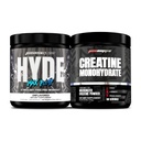 PROSUPPS Hyde Max Pump Stimulant-free pre-workout, makuamaton ja Creatine 300 Bundle
