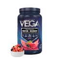 Vega Sport Vegan Protein Powder + Recovery - 30g Plant Based Protein per Serving, Berry, 19 Servings, 5g BCAAs, Probiootit, NSF Certified, For Shakes & Smoothies, 1.8lbs (Packaging May Vary)