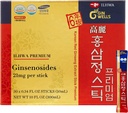ILHWA Premium Korean Red Ginseng Extract Sticks (0,34fl oz X 30 Sticks) - Immuniteetti. Ginsenosidi 21 mg/annos