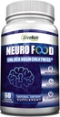 GreeNatr Brain täydentää muistia ja keskittyä - Ginko Biloba kapselit aivojen Booster täydentää B1, Foolihappoa ja kalsiumia - muisti täydentää kognitiivisen & aivojen terveys 60 kapselia (1 pullo)