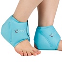 Comfytemp Ankle Ice Pack Wrap varten turvotus, Plantar Fasciitis, Foot Pain Relief, FSA Oikaistu, Gel Packs loukkaantumisille Uudelleenkäytettävä, kuuma kylmä pakkaus akilles jännetulehdus, nyrjähdyksen nilkat, lahja, 2 kpl