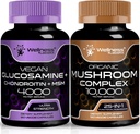 WELLNESS LABSRX Glukosamiini MSM ... Sienen lisäkapselit