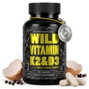 Wild Foods 5000iu-vitamiini D3 + K2 