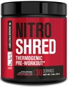 Jacked Factory NITROSURGE Shred Pre harjoitus täydentää - Energy Booster, Instant Strength Gains, Sharp Focus, Powerful Pumps - Typpioksidi Booster & Preworkout jauhe - 30Sv, Watermelon