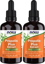 NYT lisäravinteet, Propolis Plus Extract Liquid Dropper, Herbal Supplement, 2-Aunce (paketti 2)