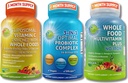 Gut Health, Immuniteetti, energia- ja ravinnetuki ... 3-in-1 Probiootti, jossa on digestiivisia entsyymejä + liposomaalinen C 1500 mg + koko ruoka, monivitamiini ilman rautaa...