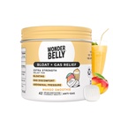 Ihmeellisesti bloat + Gas Relief, Extra Strength Pureskeltavat tabletit, 125 mg simetikonia, ei talkkia tai väriainetta, Mango Smoothie, 42