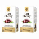 Solgar Tart Cherry 1000 mg, 90 Vihanneskapselia (pakkaus 2) - Antioksidantti, jossa on kvarsetiinia, klorogeenista happoa ja antosyaniineja Yhdisteet - ei-muuntogeeniset, vegaaniset, gluteeniton, maitotuotteeton - 180