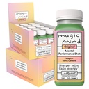 Magic Mind Focus Energy Drink Shots - Ei Jitters, Stressi relieveing, Ashwagandha, Toiminnalliset sienet, Matcha vihreä tee, B12-vitamiini, C-vitamiini - 2 FL Oz (30 Pack)