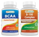 Best Naturals BCAA 3200mg & B- 100 Complex