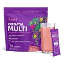 Root'd prenatal multivitamiinum Powder with 3X Elektrolytes - 25 vitamiineja & Minerals, Folaatti, Silitysrauta, D3, 7 Superfoods & Probiootit, Sokerittomia vitamiineja & Hydration ...