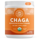 Vimergy USDA Organic Wild Chaga Mushroom Extract Powder, 166 Tarjoiluja ... Ihanteellinen Chaga Tea, Coffee, Smoothies ...