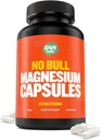Magnesiumkapselit, ainutlaatuinen magnesiumsitraatti ja oksidin kaava uni- ja rentoutumiselle, magnesiumpillerit lihassärkyjen ja -kylpyjen ehkäisemiseksi, magnesiumoksidisitraatti, 500g