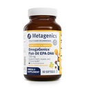 Metageenit OmegaGenics Fish Oil EPA-DHA 720 mg - Omega-3 Fish Oil Supplement - High Potency - for Heart Health, Musculoskeletal Health & Immunology Health* - with DHA & EPA - 60 Softgels