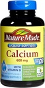 Luonnollinen kalsium 600 mg - 100 Softgels, 4 kpl pakkaus