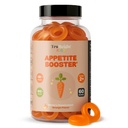 TruHeight Kids ruokahalu Booster Gummies (Ages 2+) Kaikki luonnolliset Toddler, lapset & Teini-ikäiset ruokahalua Syö enemmän - Painonnousu Lisäravinteet - Vitamiinit alipainoisille lapsille - Picky Syödä vitamiini